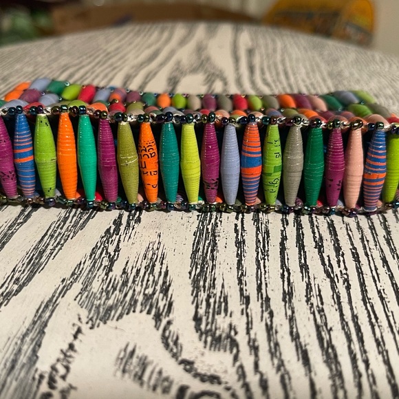 Stunning handcrafted beaded coin purse/wallet - Picture 4 of 6